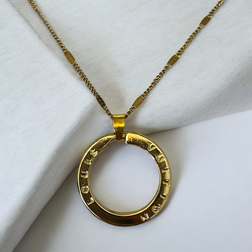 Repurposed Louis Vuitton Key Authentic
Keychain chain piece Necklaces - Picture 3 of 6